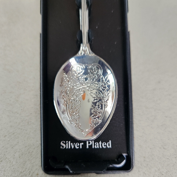 Vintage Princess Diana Silver Plated Collector's Spoon with Case **NEW - Picture 5 of 11